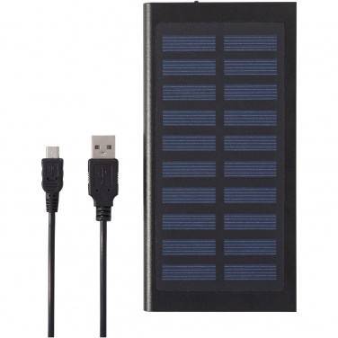 Logo trade mainoslahjat tuotekuva: Stellar-aurinkokennovaravirtalähde, 8000 mAh